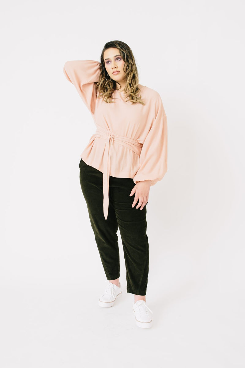 Twist Pants Sewing Pattern by Papercut Patterns