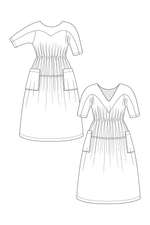 Valo Dress & Top Sewing Pattern by Named Clothing