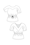 Valo Dress & Top Sewing Pattern by Named Clothing