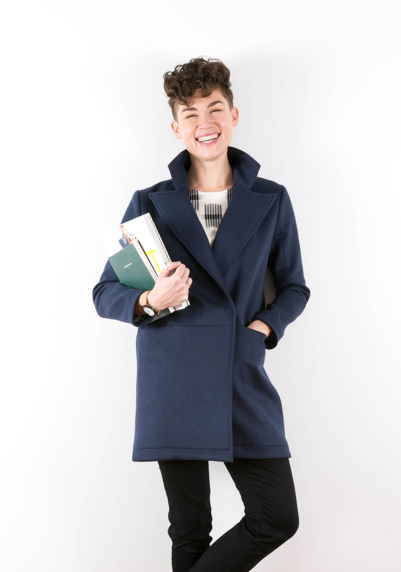 Yates Coat Sewing Pattern by Grainline Studio
