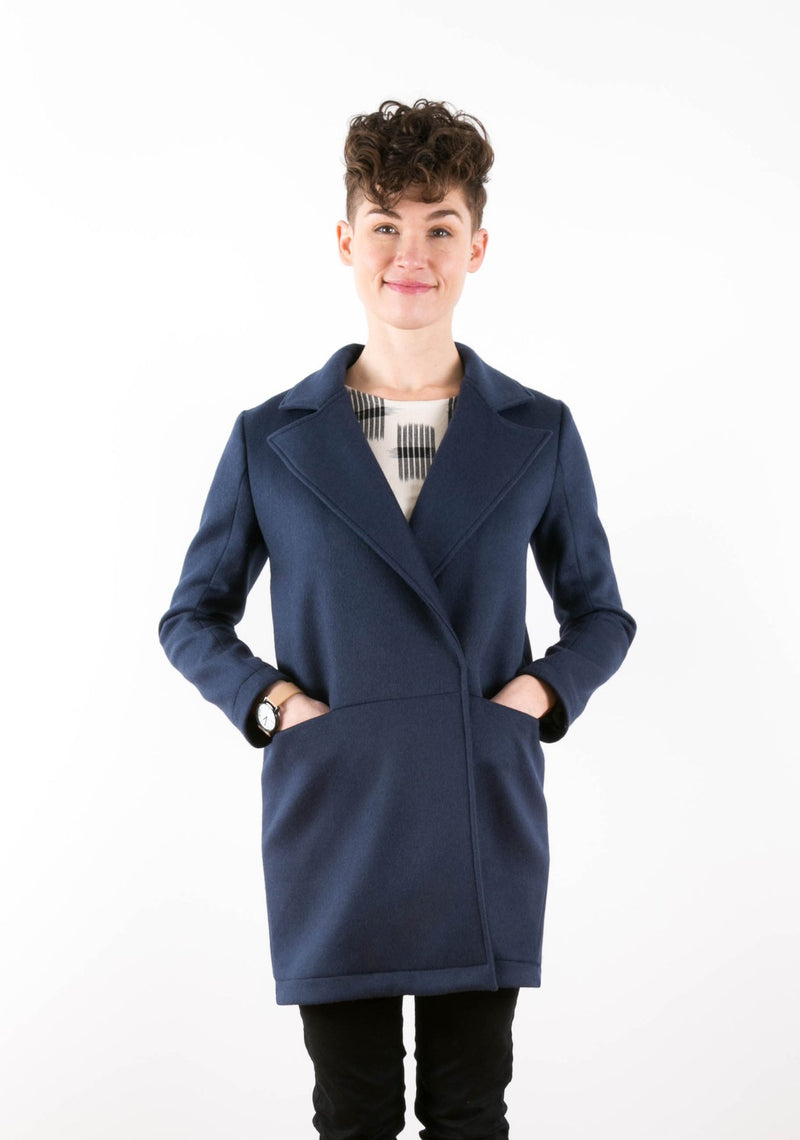 Yates Coat Sewing Pattern by Grainline Studio