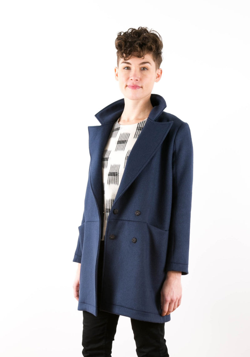 Yates Coat Sewing Pattern by Grainline Studio