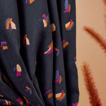 Beryl Night- Viscose fabric with Lenzing™️ EcoVero™️ fibres - Atelier Brunette - 0.5 metre
