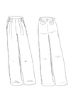 BROOKLYN Trousers Sewing Pattern by Maison Fauve