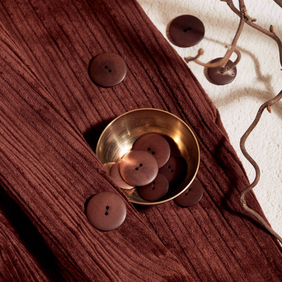 Corduroy Rust Fabric - Atelier Brunette - 0.5 metre