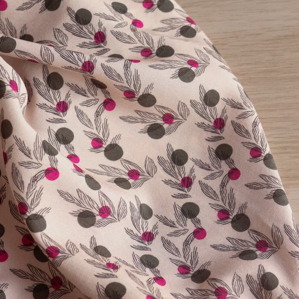 Lise Tailor Viscose Fabric - Crépuscule - Priced per 0.5 metre