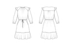 The Davenport Dress by Friday Pattern Co.