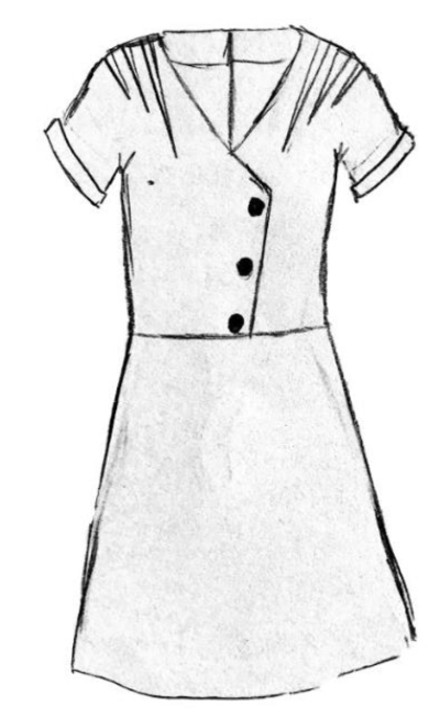 Eclipse Playsuit/Dress Sewing Pattern by Maison Fauve