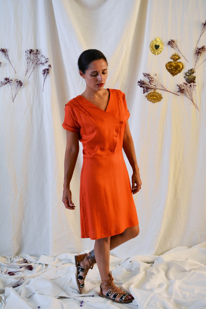 Eclipse Playsuit/Dress Sewing Pattern by Maison Fauve