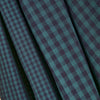 Gingham Night Forest Gauze Fabric - Atelier Brunette - Price per 0.5 metre