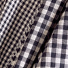 Gingham Night Gauze Fabric - Atelier Brunette - Price per 0.5 metre
