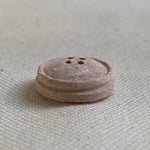 Recycled Cotton Button - Pink Melange (18mm)