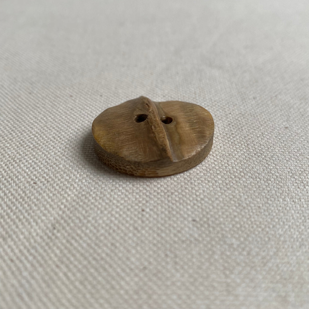 Natural Bamboo Button (25mm)