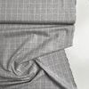 Recycled Flannel - Tartan - Light Grey - 0.5 metre