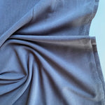 Organic Soft Sweat Jersey Knit Fabric - Anthracite Grey -  0.5 metre