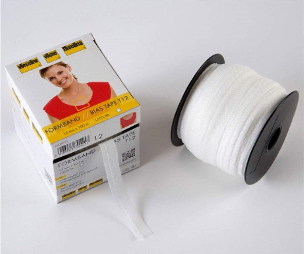 Vilene/Vlieseline - Fusible Bias Stay Tape T12 - White