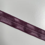 15mm Fold Over Elastic - Mauve