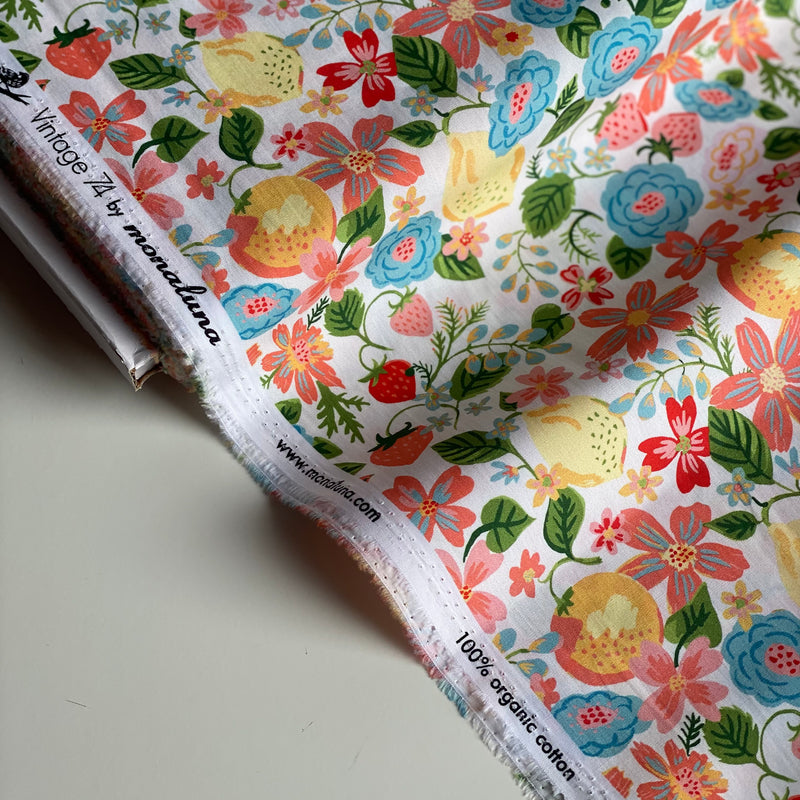 Organic Cotton Poplin by Monaluna - Orchard - 0.5 metre