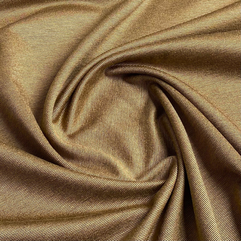 Textured Ponte with TENCEL™ Lyocell fibres - Mustard - 0.5 metre
