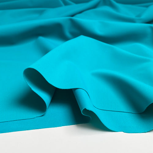Swim & Sport Knit – ECONYL® Recycled Nylon – Cyan - 0.5 metre