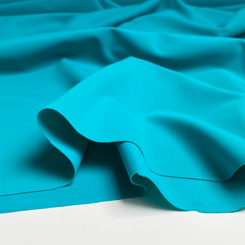 Swim & Sport Knit – ECONYL® Recycled Nylon – Cyan - 0.5 metre