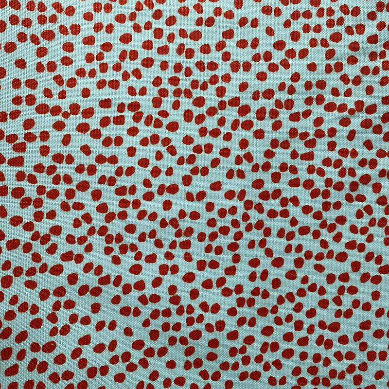 Cotton Canvas - Dotty Mint - 0.5 metre