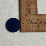 Corozo Button - Blueberry / Satin Matt (multiple sizes)