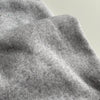 Recycled Jogging Fabric - Light Grey Melange - 0.5 metre