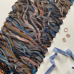 Recycled Stretch Lace with ROICA™ EF - Multicolour - 19cm wide