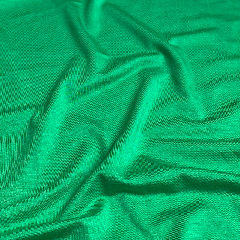 Bamboo Jersey - Emerald Green - 0.5 metre