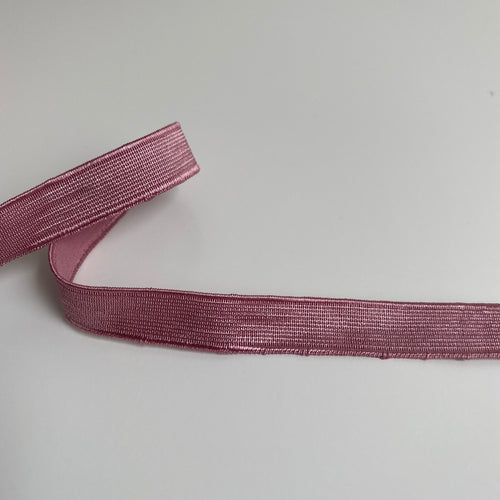 12mm Bra Strap Elastic - Dusky Rose
