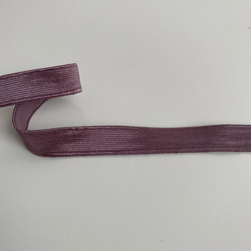 12mm Bra Strap Elastic - Mauve