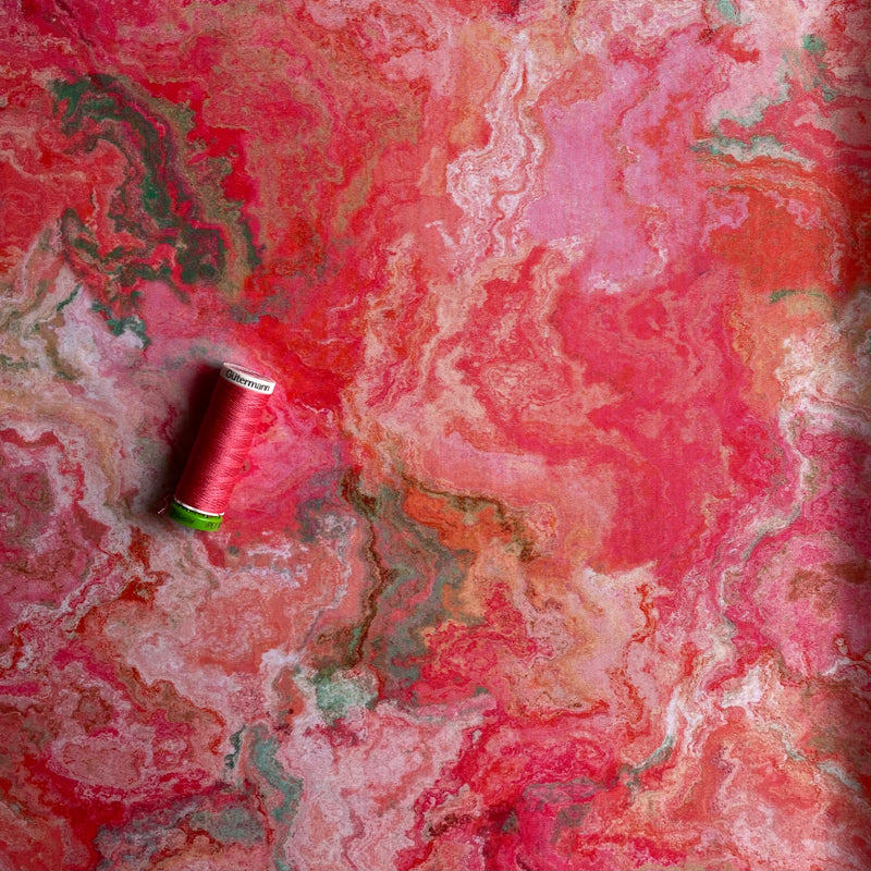 Marbled - Swim & Sport Knit – ECONYL® Recycled Nylon - 0.5 metre