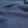 Enzyme Washed Linen - Navy - 0.5 metre