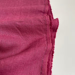 Enzyme Washed Linen - Cerise Pink - 0.5 metre