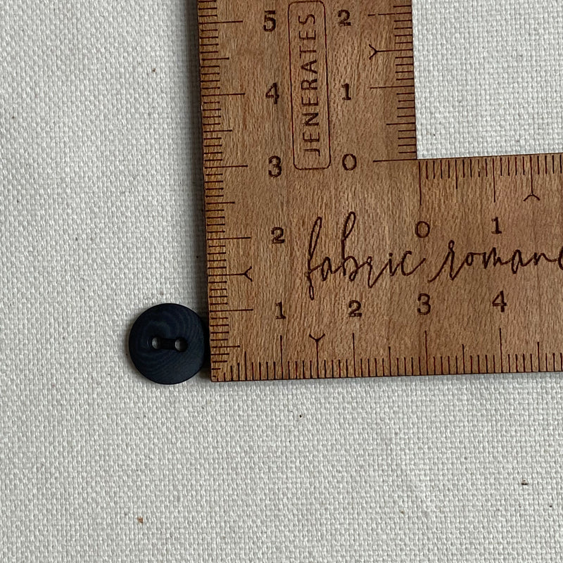 Corozo Button - Slate Grey / Matt (multiple sizes)