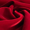 Burnt Red Rayon-Cupro Velvet - Ex-Designer Fabric - 0.5 metre