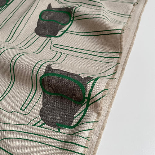 Cotton Canvas - Diving Hippo - 0.5 metre
