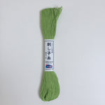 Olympus Japanese Sashiko Thread - 20m - Lime Green (#06)