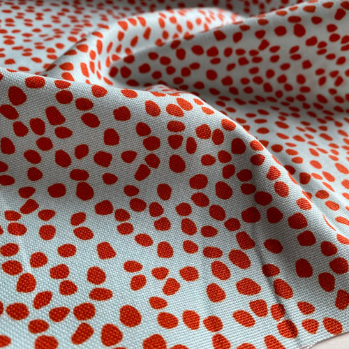 Cotton Canvas - Dotty Mint - 0.5 metre