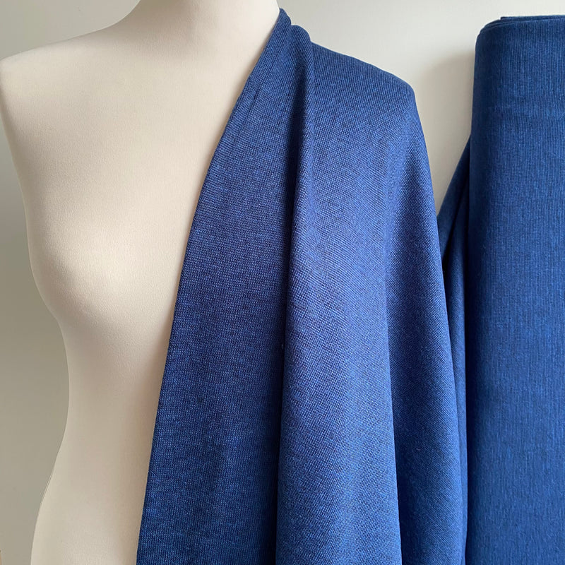 Fine Merino Knit - Blueberry - 0.5 metre