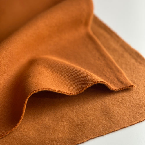 Heavy Eco Sweatshirt Jogging Knit Fabric - Sugar Almond - Price per 0.5 metre