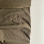 Recycled Jogging Fabric - Olive Green Melange - 0.5 metre