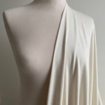 Bamboo Jersey - French White - 0.5 metre