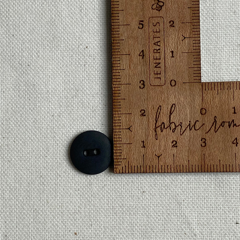Corozo Button - Slate Grey / Matt (multiple sizes)