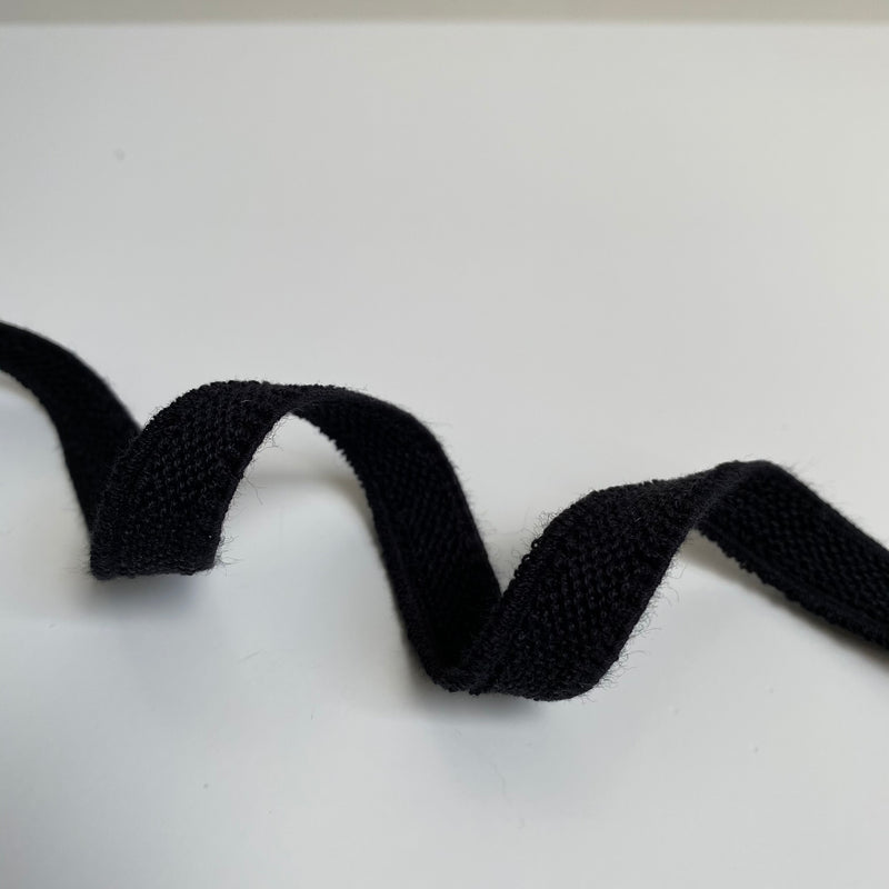 Organic Bra Strap Elastic - 11mm - Available in Ecru and Black
