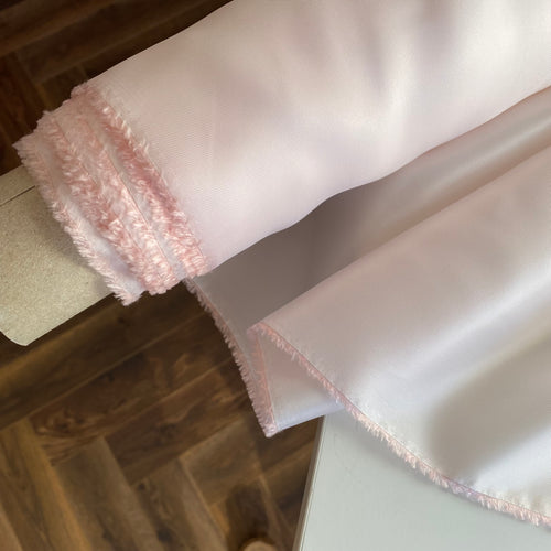 Cupro Lining Fabric - Light Rose - 0.5 metre