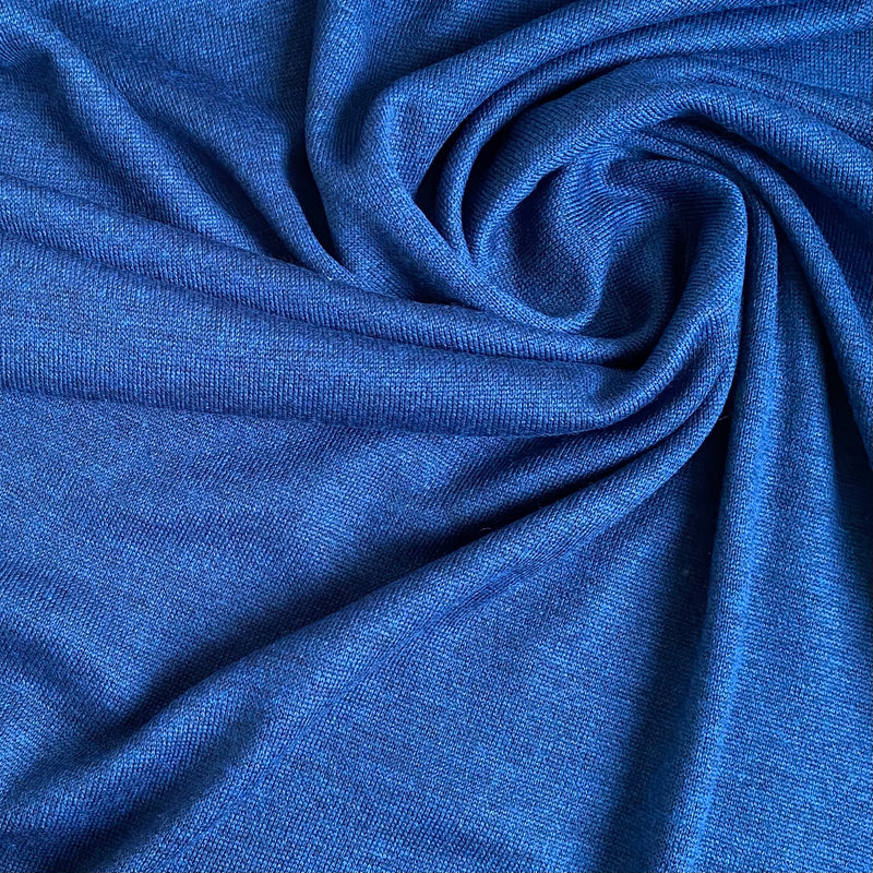 Fine Merino Knit - Blueberry - 0.5 metre