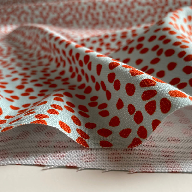 Cotton Canvas - Dotty Mint - 0.5 metre