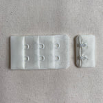 30mm Bra Hook & Eye Set - Ivory